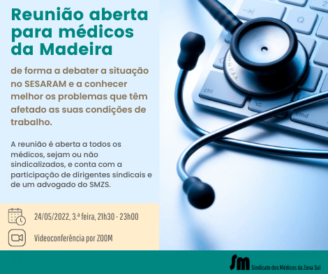 Reunião com médicos da Madeira
